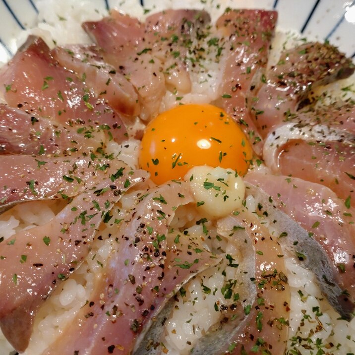 洋風海鮮丼☆カルパッチョライス☆
